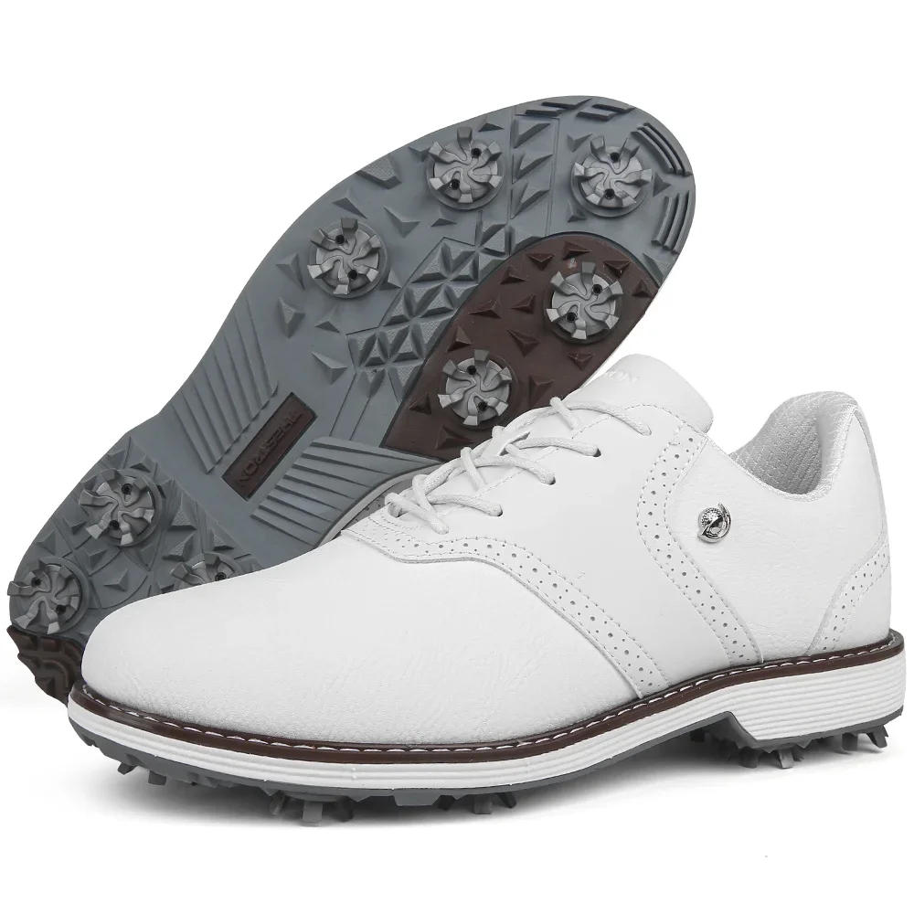 Description Picture 5 of itemProfessional Spikes Golf Shoes Men Golf Sneakers Outdoor Luxury Walking Footwears