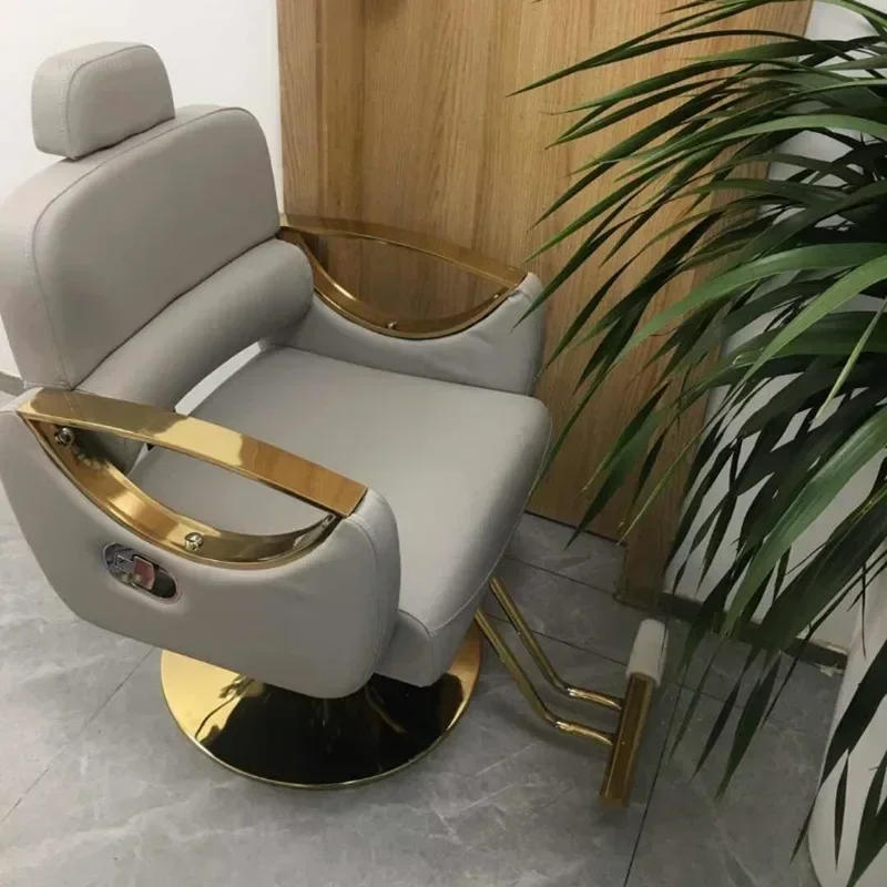 Description Picture 4 of itemModern Barber Shop Professional Hairdressing Chair For Comfortable Backrest Armchair Salon Furniture Lifting Barber Chair