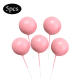 5pcs pastel pink