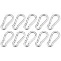 316 Stainless Steel Multifunctional Spring Snap M4 M5 M6 M7 M8 Carabiner Quick Link Lock Ring Hook