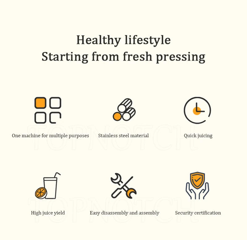 Description Picture 4 of itemHigh Quality Commercial Automatic Fruit Orange Juicer Machine