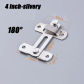 4inch-Silvery 180