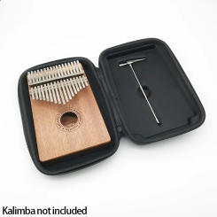 Kalimba Case For 17 Keys Kalimba Thumb Piano With Tuning Hammer Storage Portable Bag For Kalimba Accessories