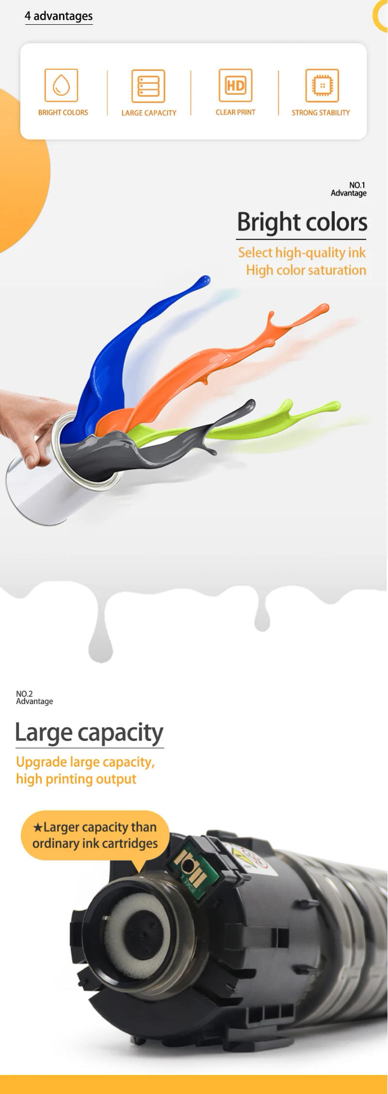 Description Picture 4 of itemBig Capacity NEW MPC6003 Toner Cartridge For Ricoh MPC 4503 4504 5503 5504 6003 6004 JapanMP C4503 C4504 C5503 C5504 C6003 C6004