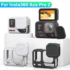 Silicone Protective Case for Insta360 Ace Pro 2 Body Silicone Case Sleeve Lens Cap for Insta360 Ace Pro 2 Camera Accessories