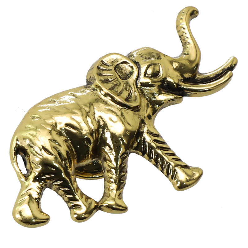 Description Picture 4 of item1pc Handle Pull For Cabinet Drawers Elephant Shape Wardrobe Knob Brass Furniture Door Knobs Handles Cabinet Accessories