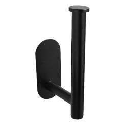 Stainless Steel Paper Towel Holder Self Adhesive Wall Mounted Hat Organizer Wall Mount Tissue Towel Holder for Bathroom Kitchen