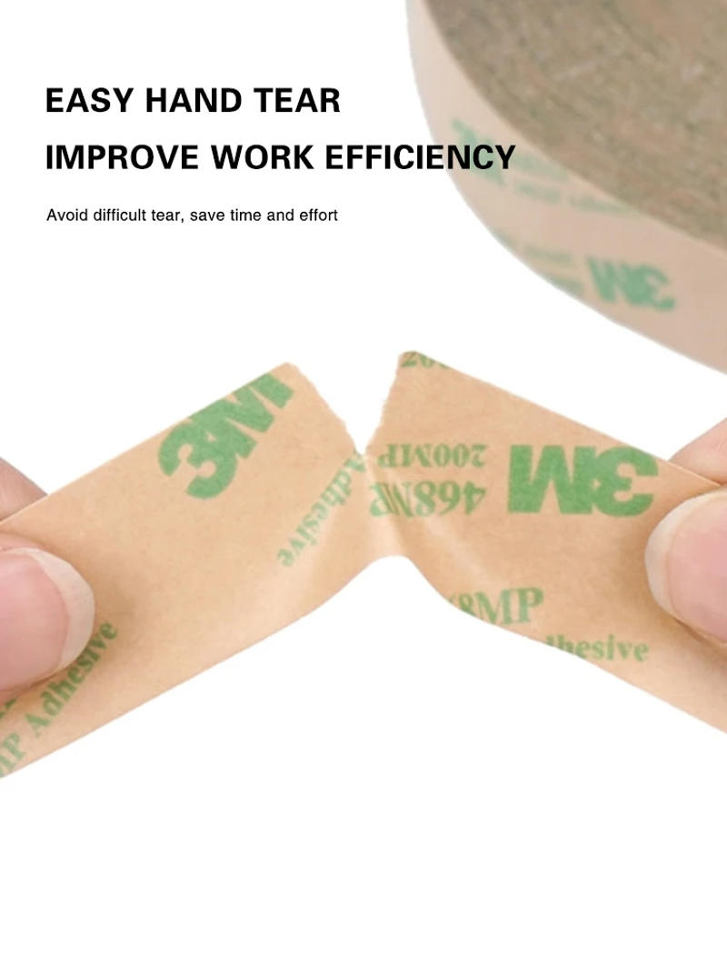 Description Picture 6 of item3M 467mp Double-sided Adhesive Tape Transparent Without Substrate Thin Tape High-temperature Resistant Electronic Metal 3M Tape