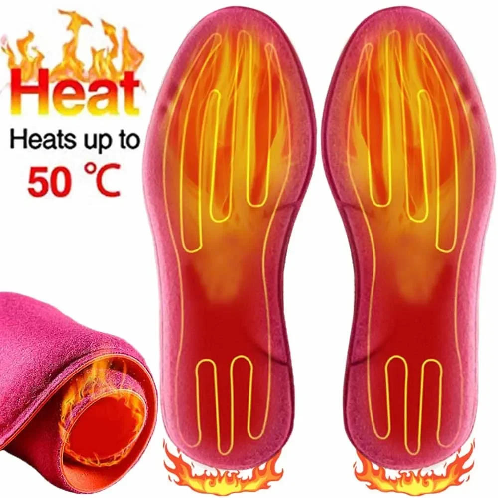 Description Picture 3 of item2/4PCS Self-heated Insoles Feet Massage Thicken Insole Memory Foam Shoe Pads Winter Warm Men Women Sports Shoes Pad Accessories