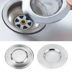 Sink Filter Basin Drain Hole Stainless Steel Hair Catcher Stopper Shower Floor Drain Strainer Kitchen Bathroom Accessories