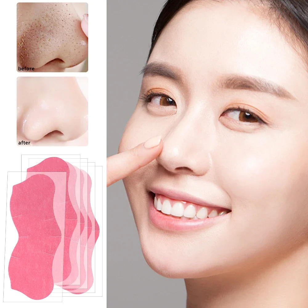 Description Picture 5 of itemPeel Off Nose Blackhead Remover Strips Deep Cleansing Shrink Pore Acne Treatment Mask Nose Patches Face Skin Care Beauty Tools