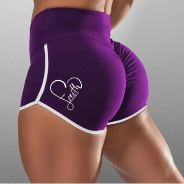 Women's Mid-Waist Sexy Sports Shorts Bum Lift knickers Female Gym Workout Yoga Fitness Leggings Women Athletic Breathable Shorts