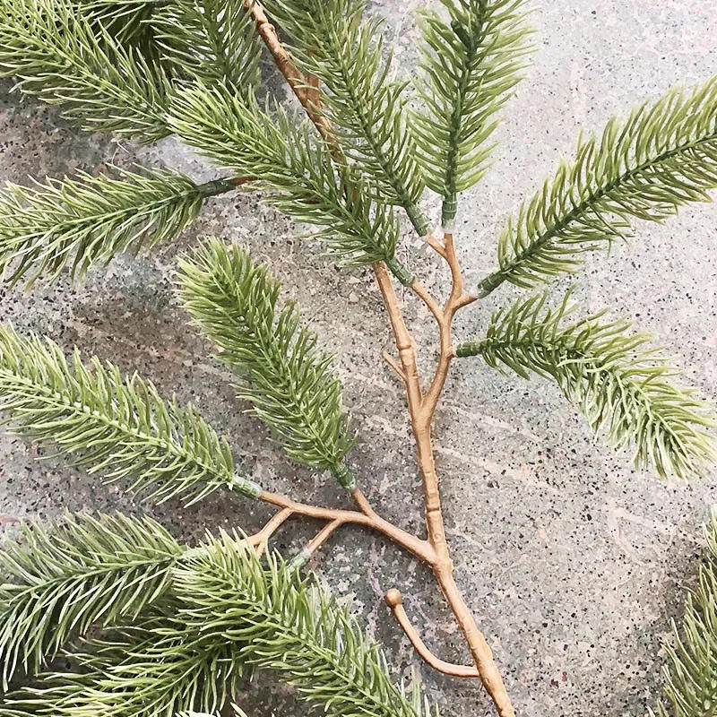Description Picture 6 of item180CM Artificial Plants Christmas Garland Wreath Xmas Home Party Wedding Decoration Pine Tree Rattan Hanging Ornament For Kids