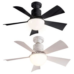 30W LED Light Ceiling Fan with Remote Control Ceiling Fans Lamp 3 Speeds Adjustable Decorative Ceiling Fanlight for Home Bedroom