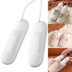 Boot Shoes Dryer Foot Dryer with Timer 12W Boot Odor Deodorant Dehumidify Device 110-220V Foot Protector Dehumidify Shoes Heater