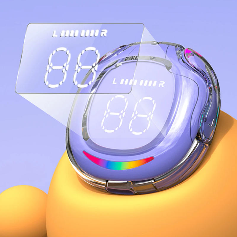 Description Picture 6 of itemBluetooth-Compatible 5.3 Headphones Waterproof Earphone with Wireless Charging Case LED Power Display for Sport Running Workout