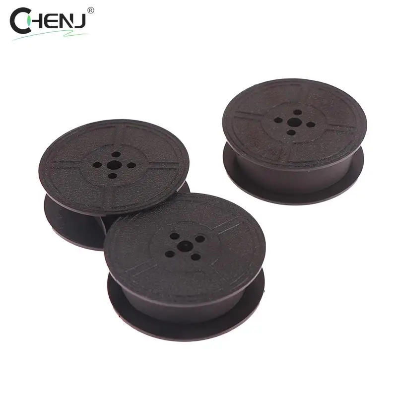 Description Picture 3 of item1pcs Typewriter Ribbon Twin Spool Typewriter Ribbon Black Twin Spool Replacement Pack For Most Typewriter Printer Parts