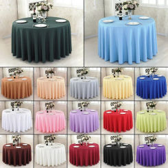 2021  30 Color Tablecloth High Stretch Wedding Hotel Birthday Table Cover for Table Skirt for Wedding Event Party Desk Decora