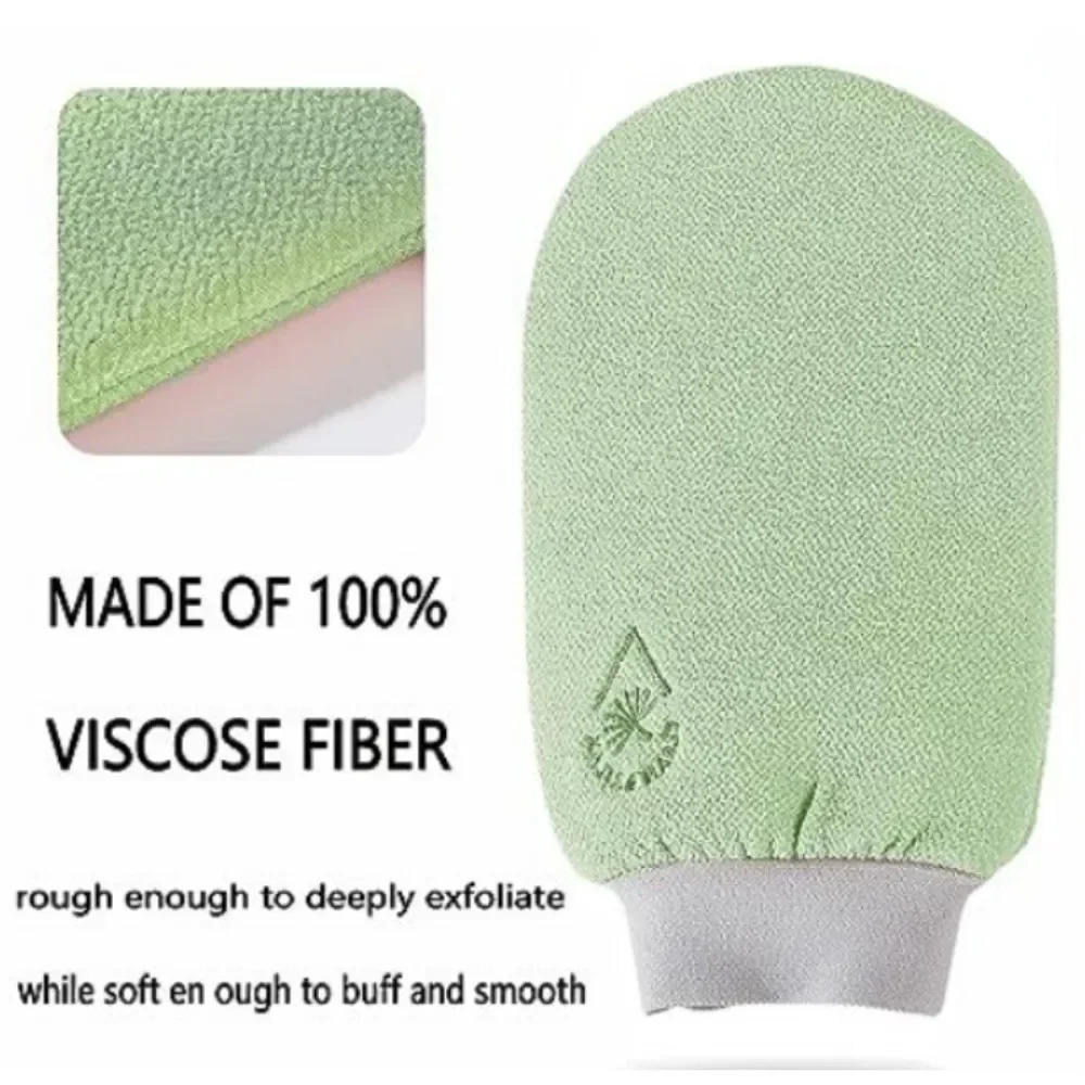 Description Picture 3 of itemExfoliating Bath Gloves Body Scrub Gloves SPA Shower Mitt Body Wash Sponge Massager Towel Rub Dead Skin Remover Bathroom Tools