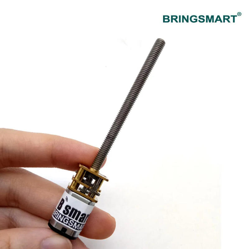 Description Picture 5 of itemBringsmart M4 55mm Threaded Shaft DC Gear Motor 3V 6V 12V 15/30/50/60/100/200/300/500/1000rpm Mini Electric Screw Reducer N20