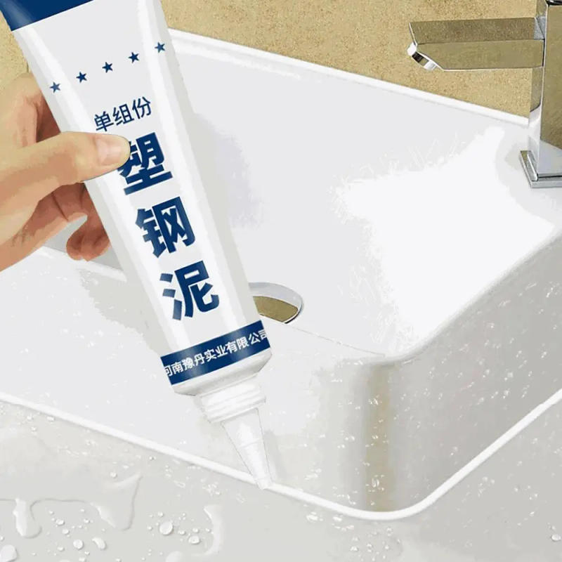 Description Picture 3 of itemWaterproof Silicone Sealant Silicone Adhesives Silicone Caulk Safe Quick Repair Powerful Silicone Sealant For Bathroom Kitchen