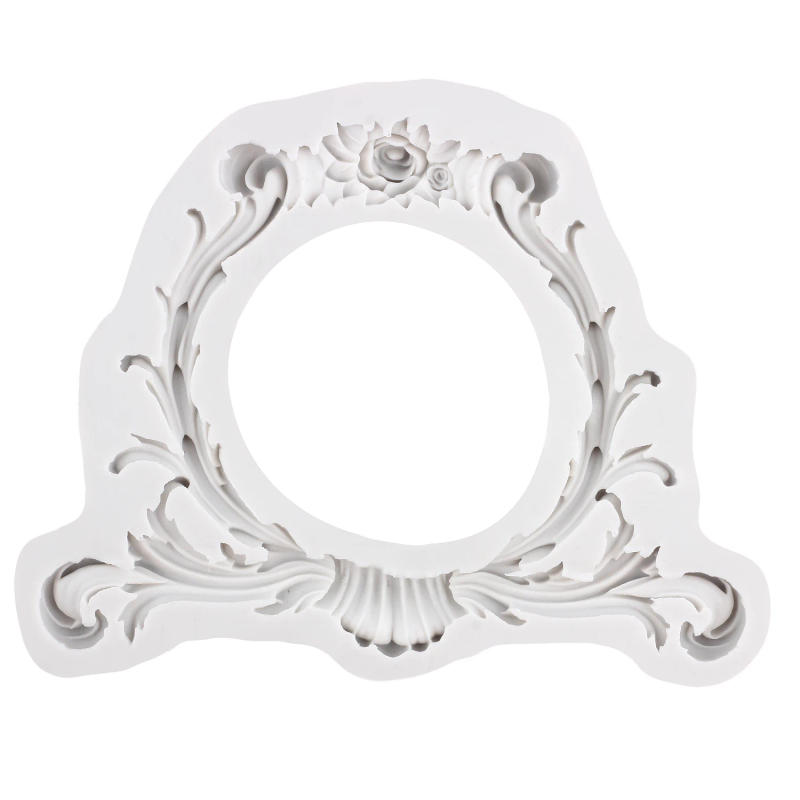 Description Picture 4 of itemBaroque Photo Frame Silicone Molds Picture Frame Fondant Cake Decorating Tools Cupcake Topper Candy Craft Gum Paste Polymer Clay