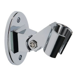 Hot Sale Shower Bracket Shower Holder ABS Adjustable Silver The Adjustable Function Wall Mount Design Chrome Finish