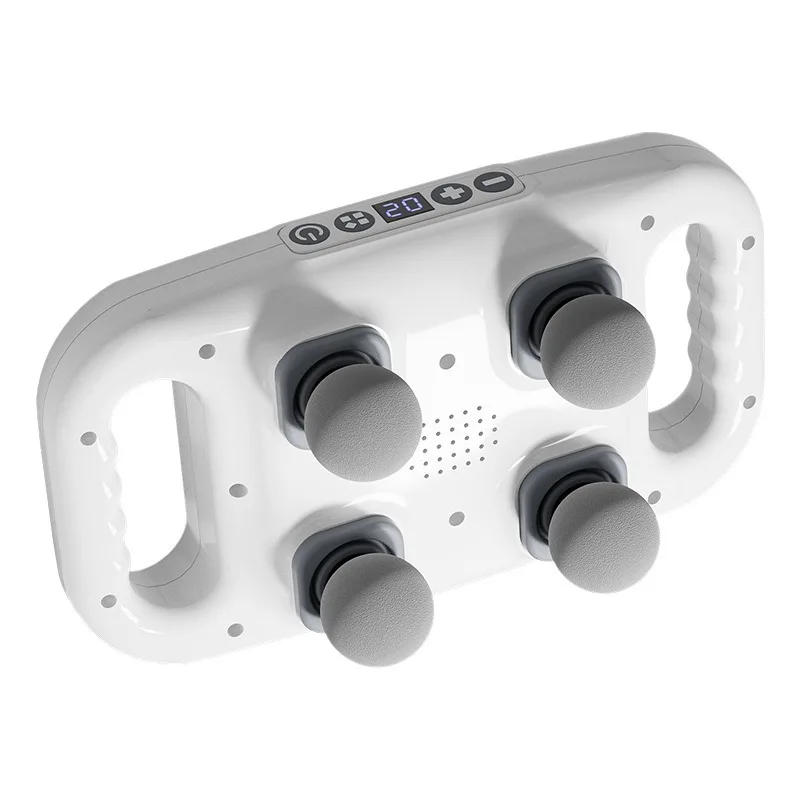 Description Picture 6 of item4 Massage Heads 2000mah Rechargeable Cellulite Remove Anti Fatigue Daily Relax Mini Body Gun Massager