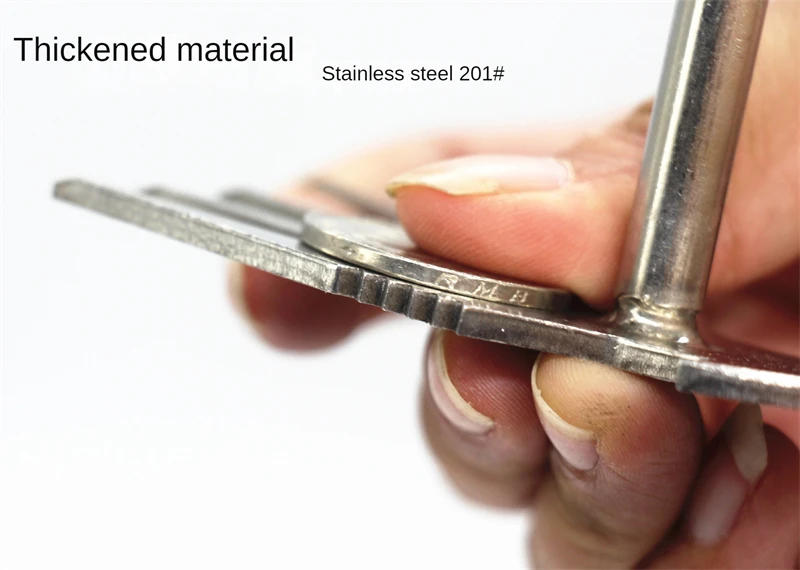 Description Picture 6 of itemGarden Weeding Tools Hand Weeder Tool Weed Puller Tool Weed Remover Stainless Steel Uprooting Weeders With Long Handle New