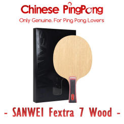 Original SANWEI FEXTRA Table Tennis Blade 7 Ply Wood Racket Loop Offensive Spin Speed Ping Pong Bat Paddle