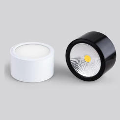 Dimmable LED Downlights 6W 10W 14W 20W COB LED Ceiling Lamp Spot Lights AC85-265V LED Wall Lamp Indoor Lighting White Black