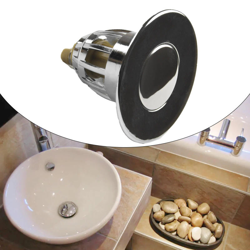 Description Picture 2 of itemBathroom Sink-Plug Stopper Wash Basin Core Bounce Up Drain Filter Bathroom Sink-Plug Stopper Efficient Drain Filter