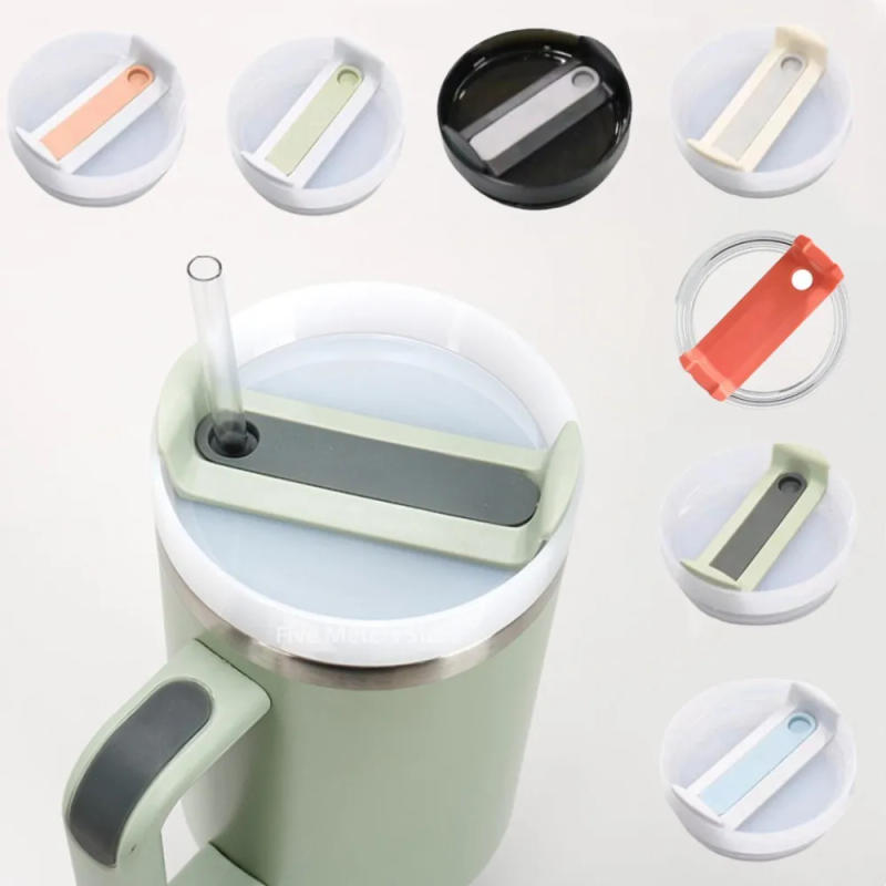 Description Picture 2 of item40oz Tumbler Lid For Stanley Spill Proof Splash Resistant Replacement Cover For Cup Accessories Perfectly Rotate 360 Degrees