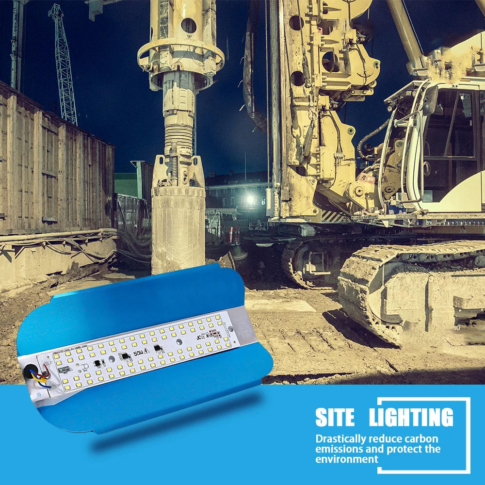 Description Picture 3 of item2/1Pcs Led Flood Light 50W Outdoor Waterproof IP65 Led Spotlight Street Light Garden Wall Lamp For Landscape Yard Decor Lighting