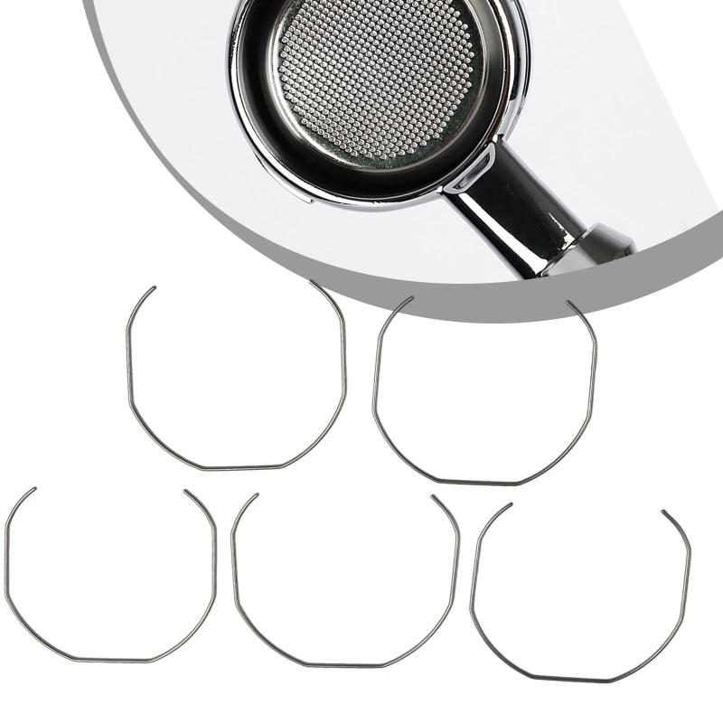 Description Picture 2 of item5pcs Coffee Portafilter Basket Springs 51/54/58mm Coffee Portafilter Basket Spring Clip Wire Coffee Portafilter Coffeeware