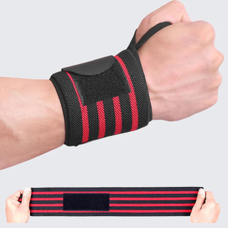 Description Picture 3 of item1 PC Wrist and Weightlifting Dumbbell Training with Thickened Straps Outdoor Sports and Fitness Protective Equipment Fitness
