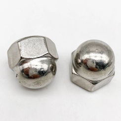 20Pcs M8 304 Stainless Steel Small Half Ball Nut Head Nuts Insert Nutsert Cap Screw Cap