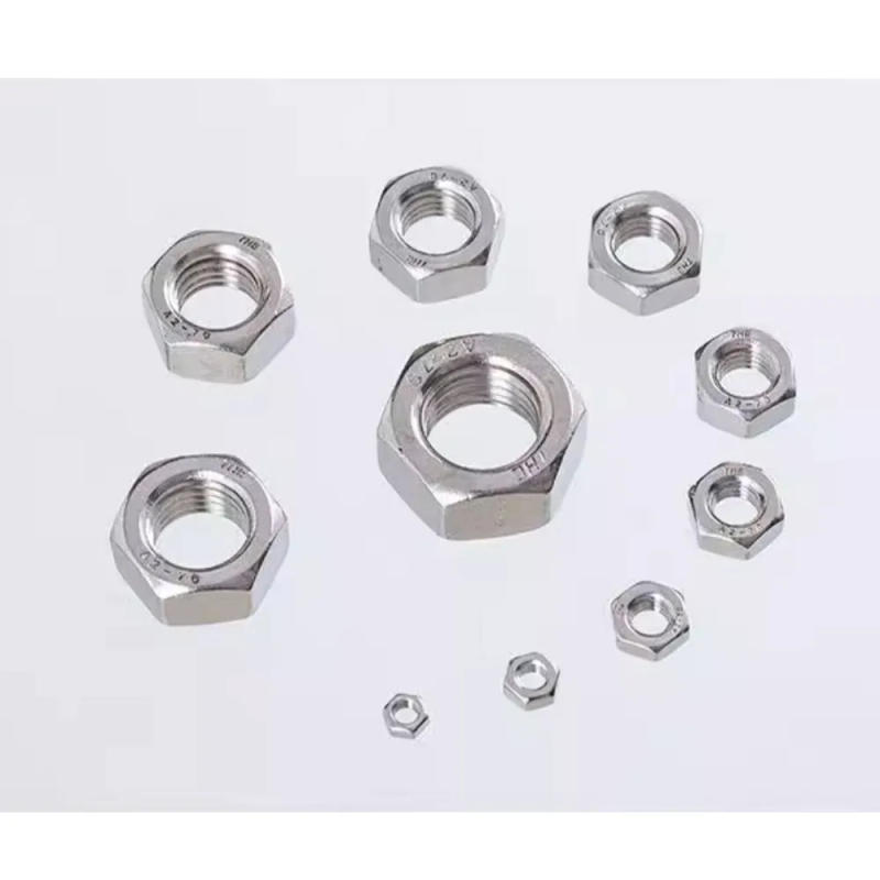 Description Picture 4 of itemDIN934 THE 304 Stainless Steel Nut Hexagonal Nut Screw Cap M1.6m2m3m4m5m6m8m10-M64