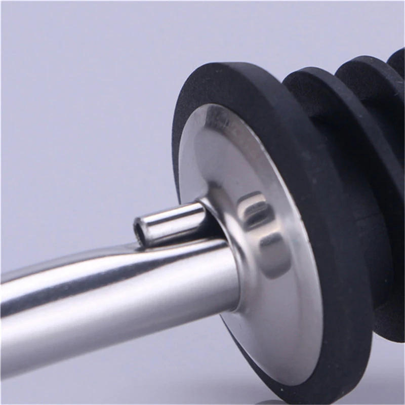 Description Picture 4 of item12PCS Free Flow Stainless Steel Liquor Bottle Speed Pourers with Tapered Spout Set of 12 Bar Accessories Bar Tools