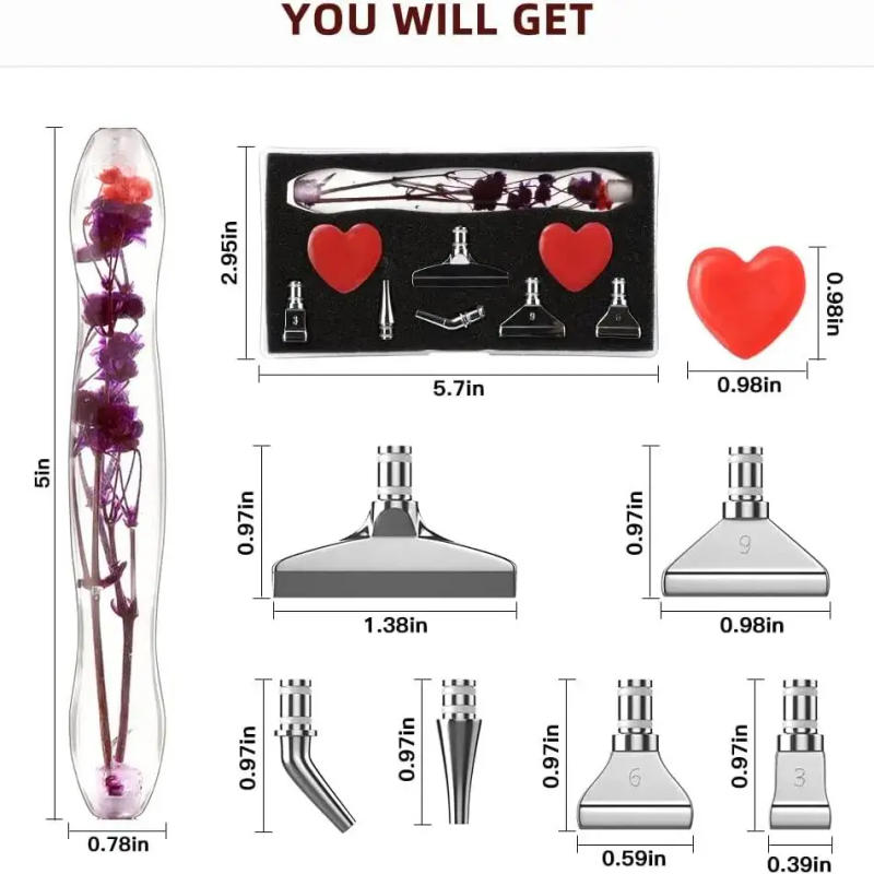 Description Picture 3 of itemDry Flower Diamond Painting Pen Resin Point Drill Pen With Metal Pen Heads DIY Crafts Cross Stitch 5D Diamond Embroidery Tool