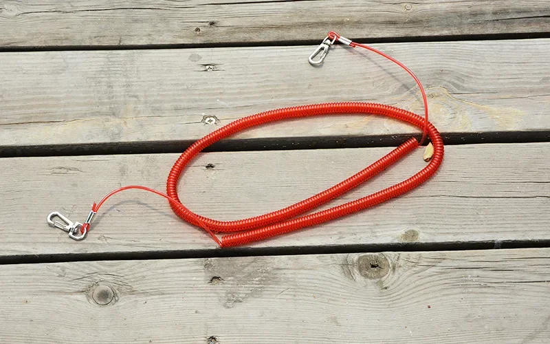 Description Picture 3 of itemTelescopic fishing wire lost hand rope rod guard rope elastic rod release rope 3m 4m 5m 10m fishing gear supplies