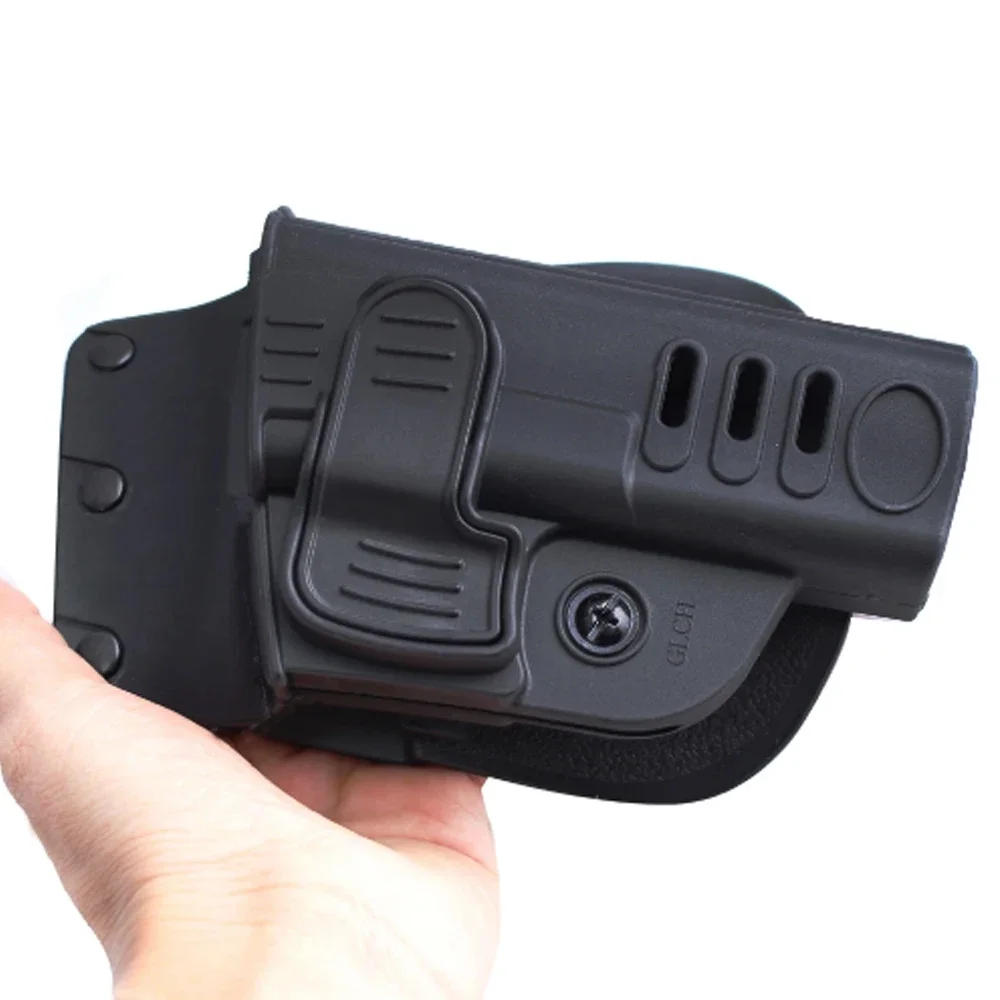 Description Picture 2 of itemTactical Holster Right Hand Gun Case For Glock 17/19/22/23/31/32/34/35 Hunting Accessories  Black