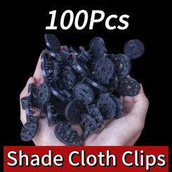 5-100pcs Awning Plastic Clips Outdoor Shade Cloth Net Clip Camping Garden Tools Garden Buildings Fence Net Fix Clamp Awning Hook