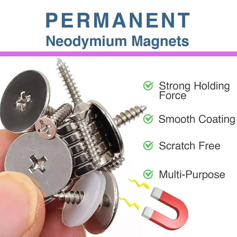 Description Picture 3 of itemCabinet Magnetic Catches Concealed Magnetic Closure Door Latch Kitchen Cupboard Drawer Door Magnet Catch Closer Hardware Fitting