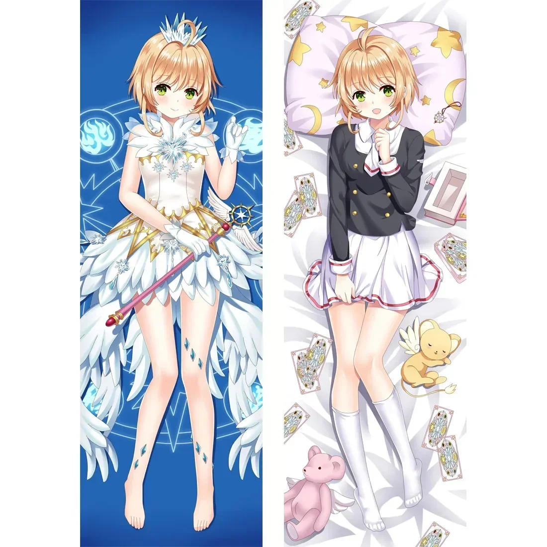 Description Picture 6 of itemCard Captor Sakura Hugging Body Pillow Case Anime Dakimakura Otaku Waifu Cosplay Pillowcase Double-sided Manga Custom Long Cover