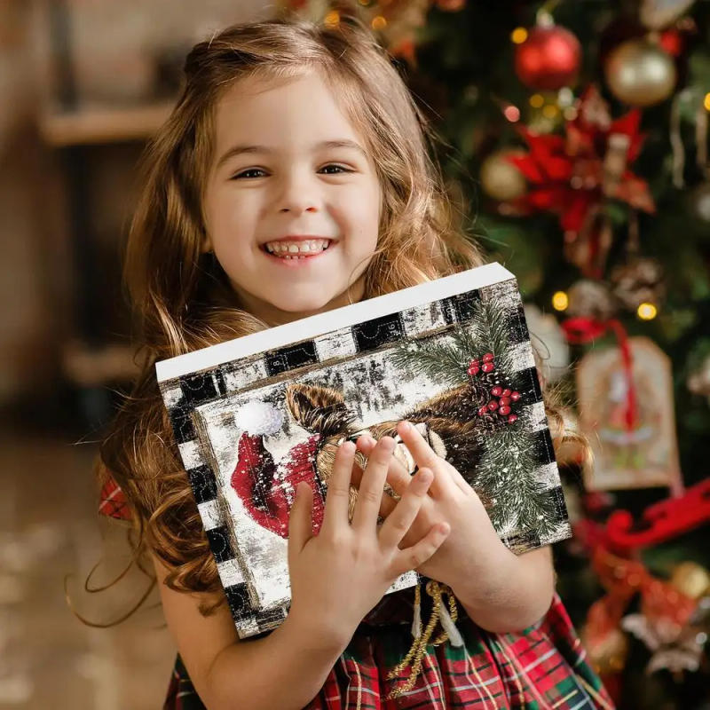 Description Picture 5 of itemHighland Cow Christmas Countdown Christmas Ornaments 24 Days Christmas Advent Festival Cute Christmas Countdown Calendar Gift