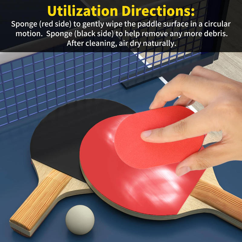 Description Picture 6 of item5/1pcs Table Tennis Cleaning Brush Rubber Sponge Eraser Use Table Tennis Racket Cleaner Tennis Racket Care Accessories