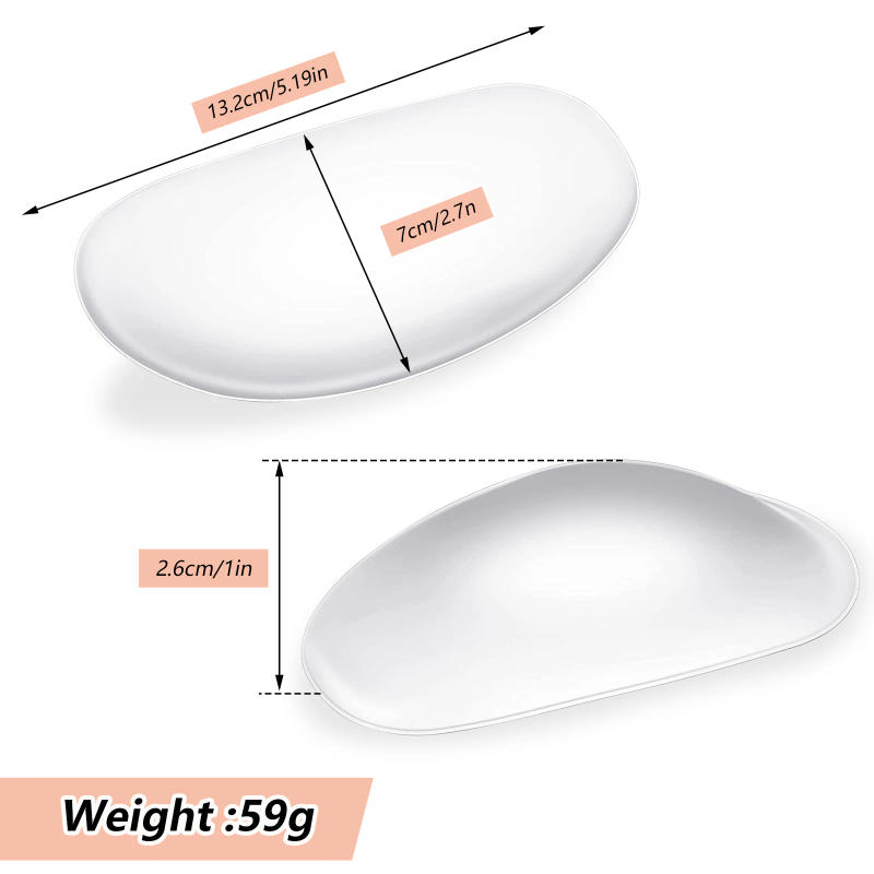 Description Picture 3 of itemInvisible Shoulder Pads Silicone Anti-Slide Detachable Reusable Enhancer