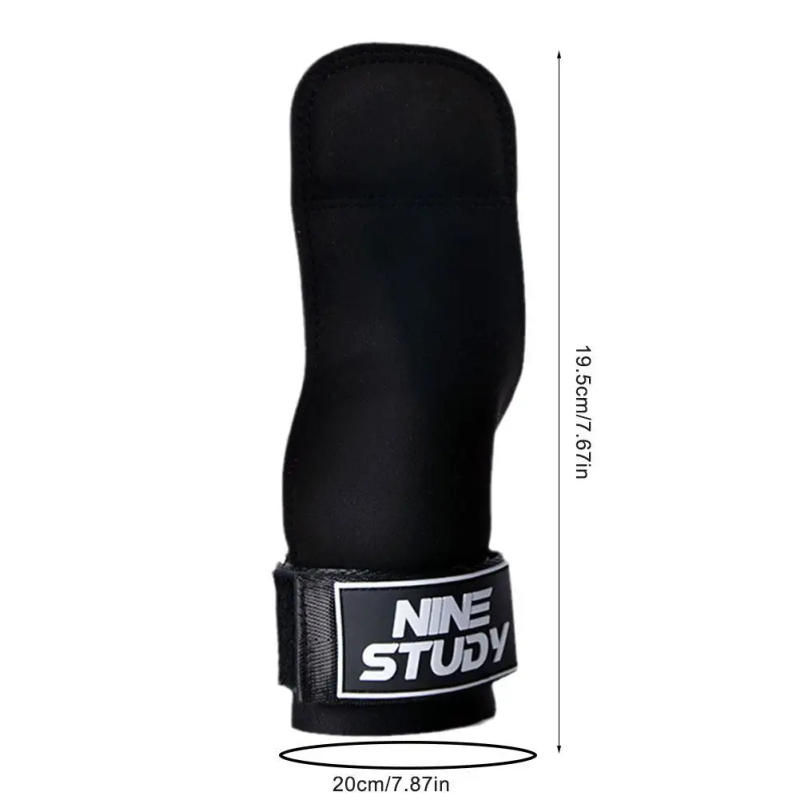 Description Picture 6 of itemBench Press Weight Lifting Wrist Hooks Straps Deadlift Gloves and Grip Pads for Fitness Gym Training Dumbbell Pull-Up