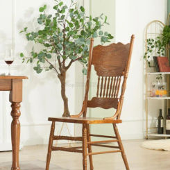 Solid Wood Windsor Chair Vintage Chair American French Middle Ancient Dining Chair European Designer Chair Backrest Chair